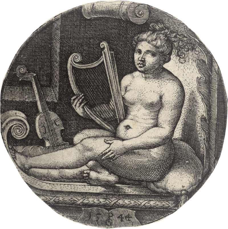 Lot 5189, Auction  126, Pencz, Georg, Allegorie der Musik