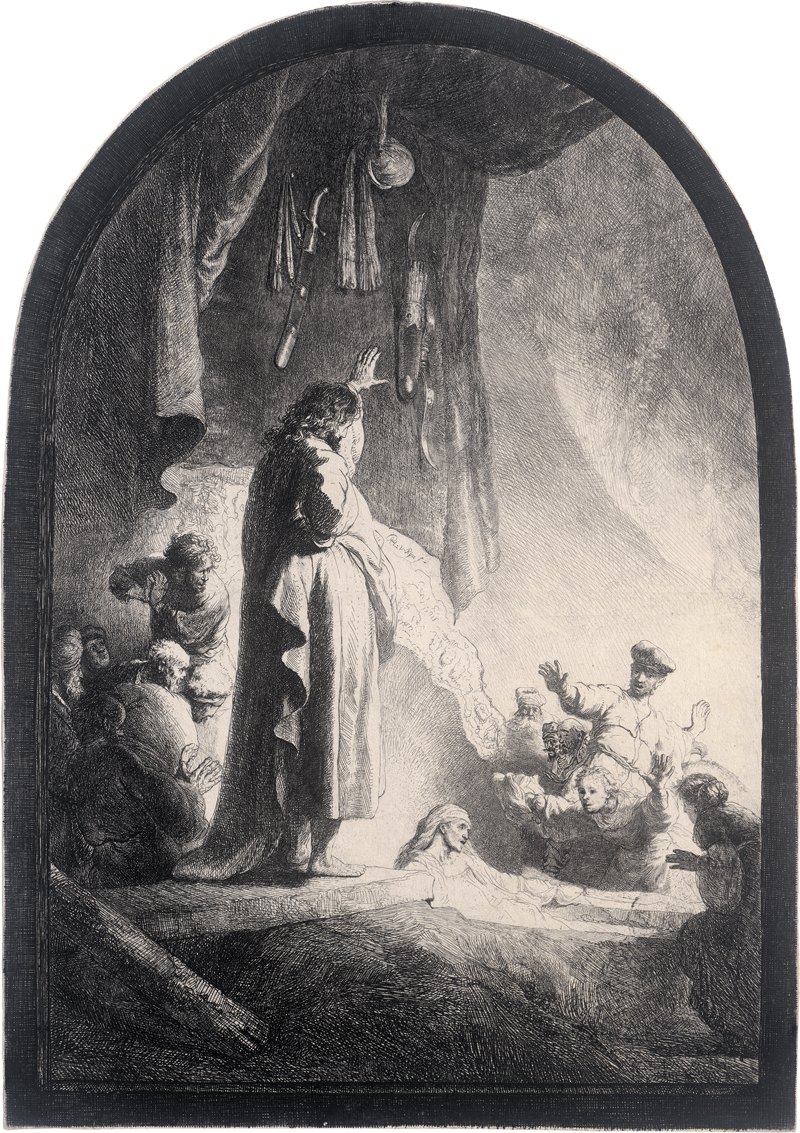 Lot 5197, Auction  126, Rembrandt Harmensz. van Rijn, Die große Auferweckung des Lazarus
