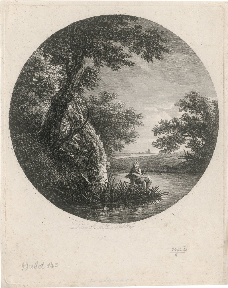 Lot 5289, Auction  126, Gabet, Franz, Runde Landschaften