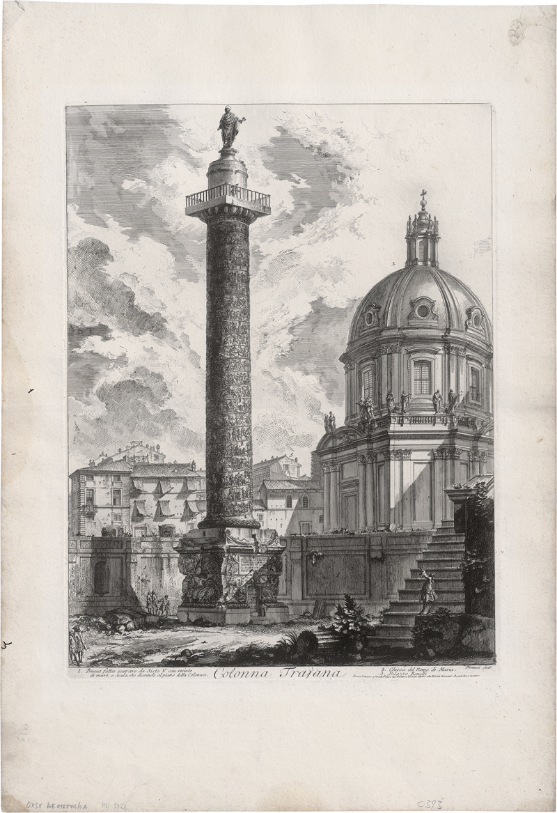 Lot 5321, Auction 126, Piranesi, Giovanni Battista, Colonna Trajana