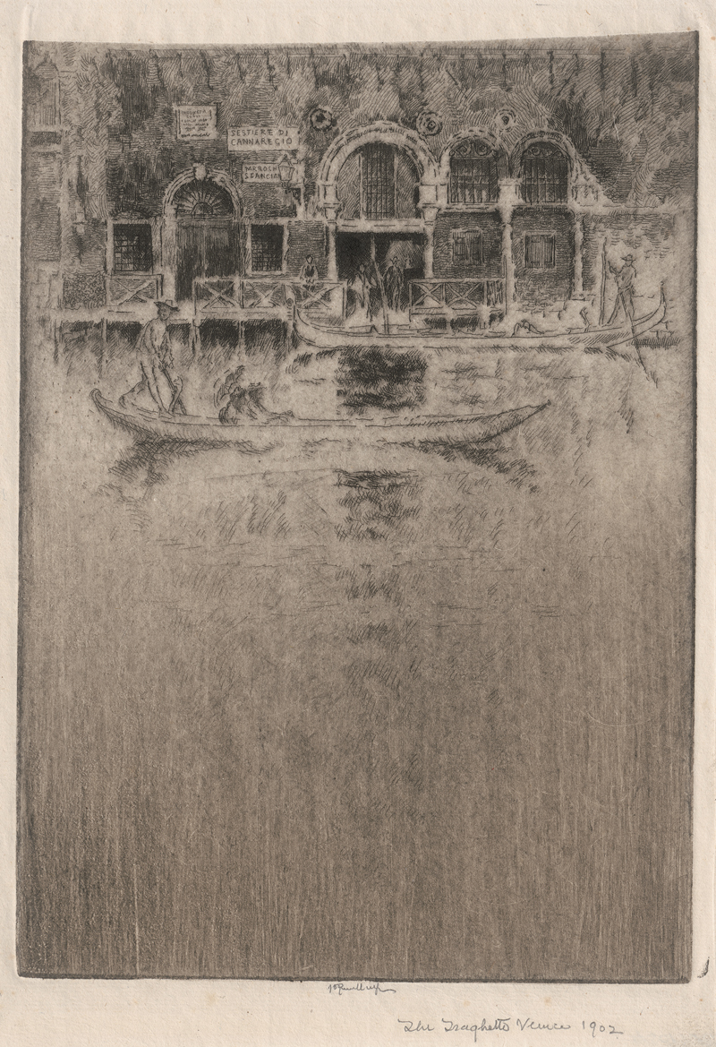 Lot 5401, Auction 126, Pennell, Joseph, Byzantine Palace, Venice