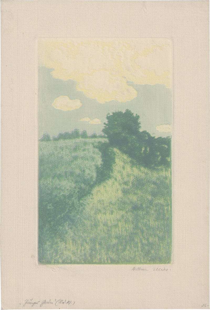 Lot 5434, Auction 126, Illies, Arthur, Junges Grün