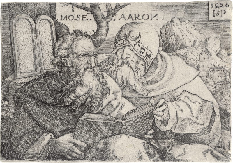 Lot 5493, Auction  126, Beham, Sebald, Moses und Aaron