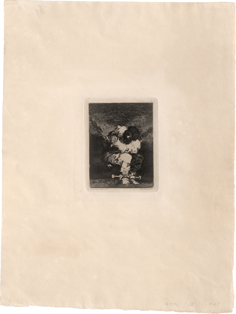 Lot 5562, Auction 126, Goya, Francisco de, Der kleine Gefangene