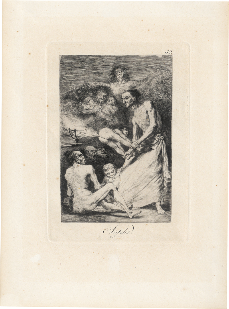 Lot 5567, Auction 126, Goya, Francisco de, Sopla