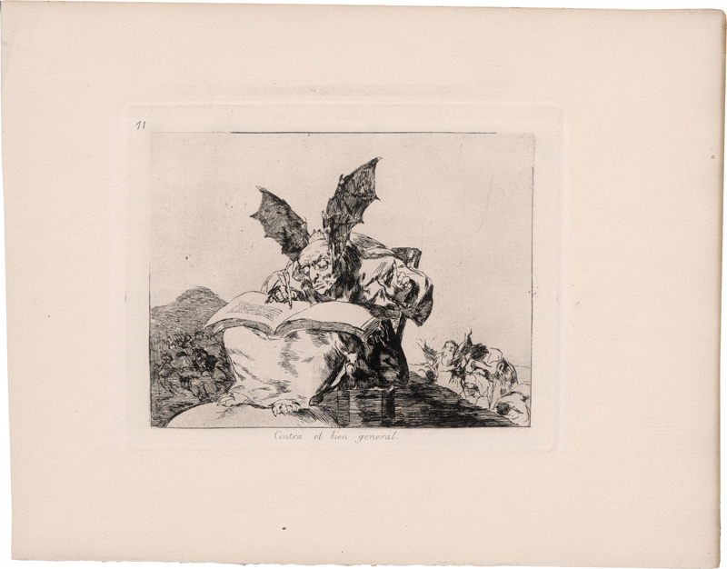 Lot 5569, Auction  126, Goya, Francisco de, Estragos de la guerra; Contra el bien general