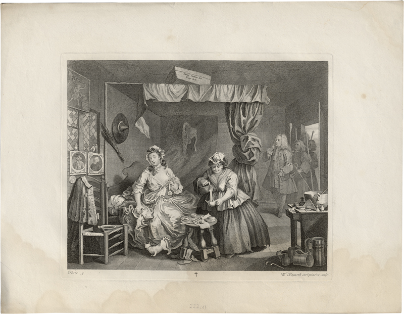 Lot 5593, Auction  126, Hogarth, William, A Harlot's Progress