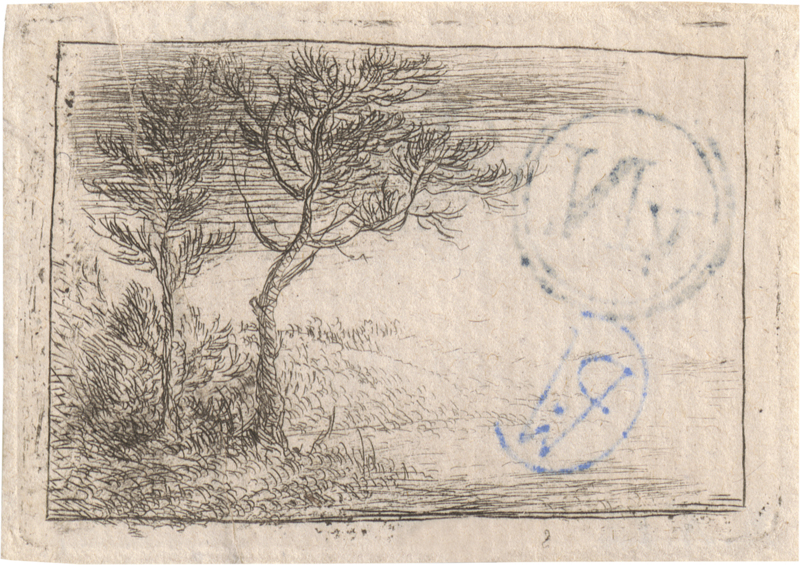 Lot 5603, Auction  126, Laer, Pieter de, Die Landschaft mit zwei Bäumen