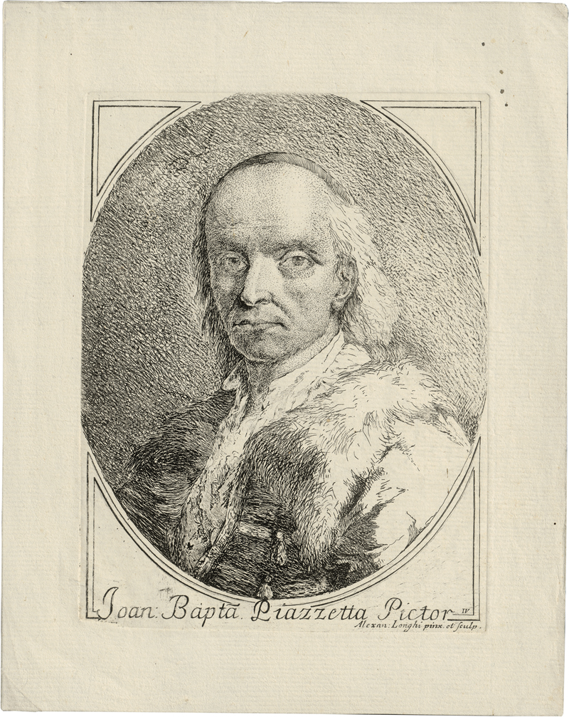 Lot 5619, Auction  126, Longhi, Alessandro, Bildnis Sebastiano Ricci; Bildnis Giovanni Battista Piazzetta