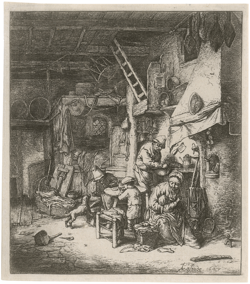 Lot 5643, Auction  126, Ostade, Adriaen van, Die Familie