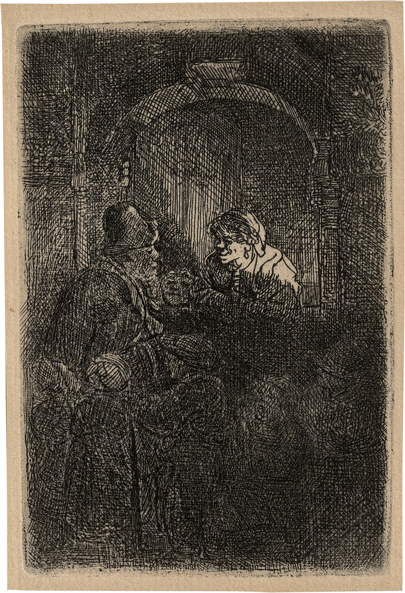 Lot 5675, Auction  126, Rembrandt Harmensz. van Rijn, Der Schulmeister
