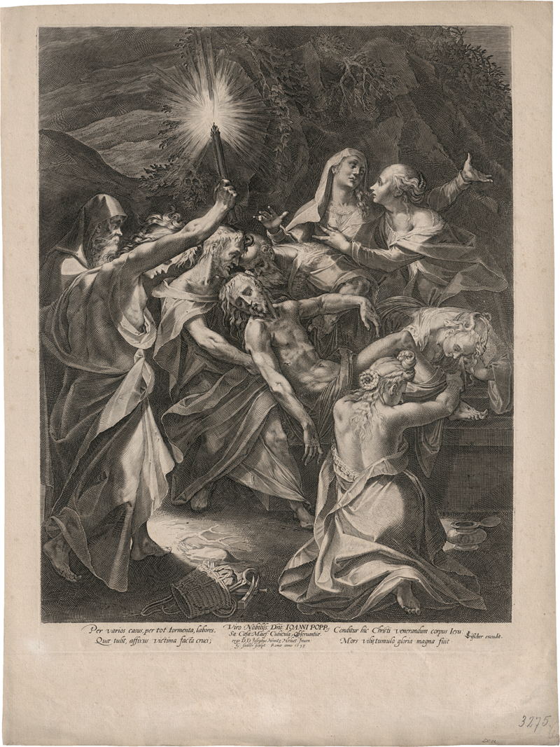 Lot 5687, Auction  126, Sadeler, Aegidius, Die Grablegung