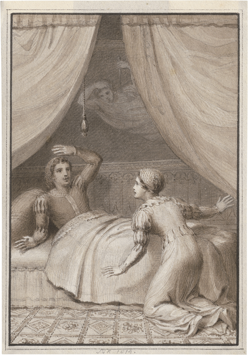 Lot 6656, Auction  126, Schnorr von Carolsfeld, Veit Hanns, Der schlechte Traum