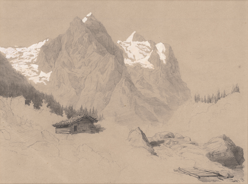 Lot 6690, Auction  126, Zünd, Robert, Blick auf die Rosenlaui im Berner Oberland