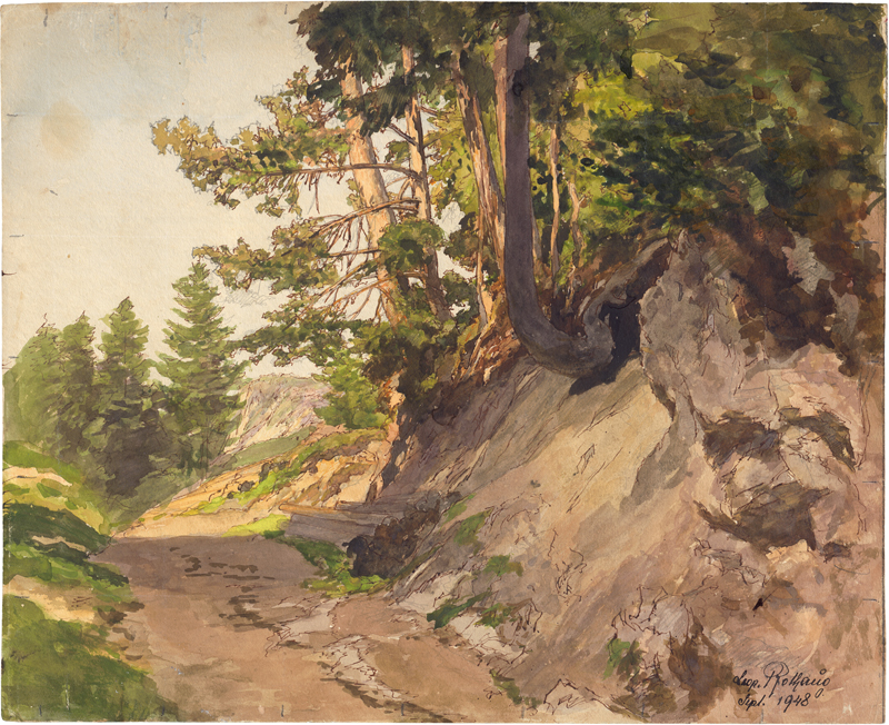 Lot 6746, Auction  126, Rothaug, Leopold, Spätsommer im Wiener Wald