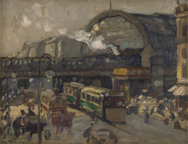 Lot 7006, Auction  126, Antoine, Otto, Bahnhof Alexanderplatz, Berlin