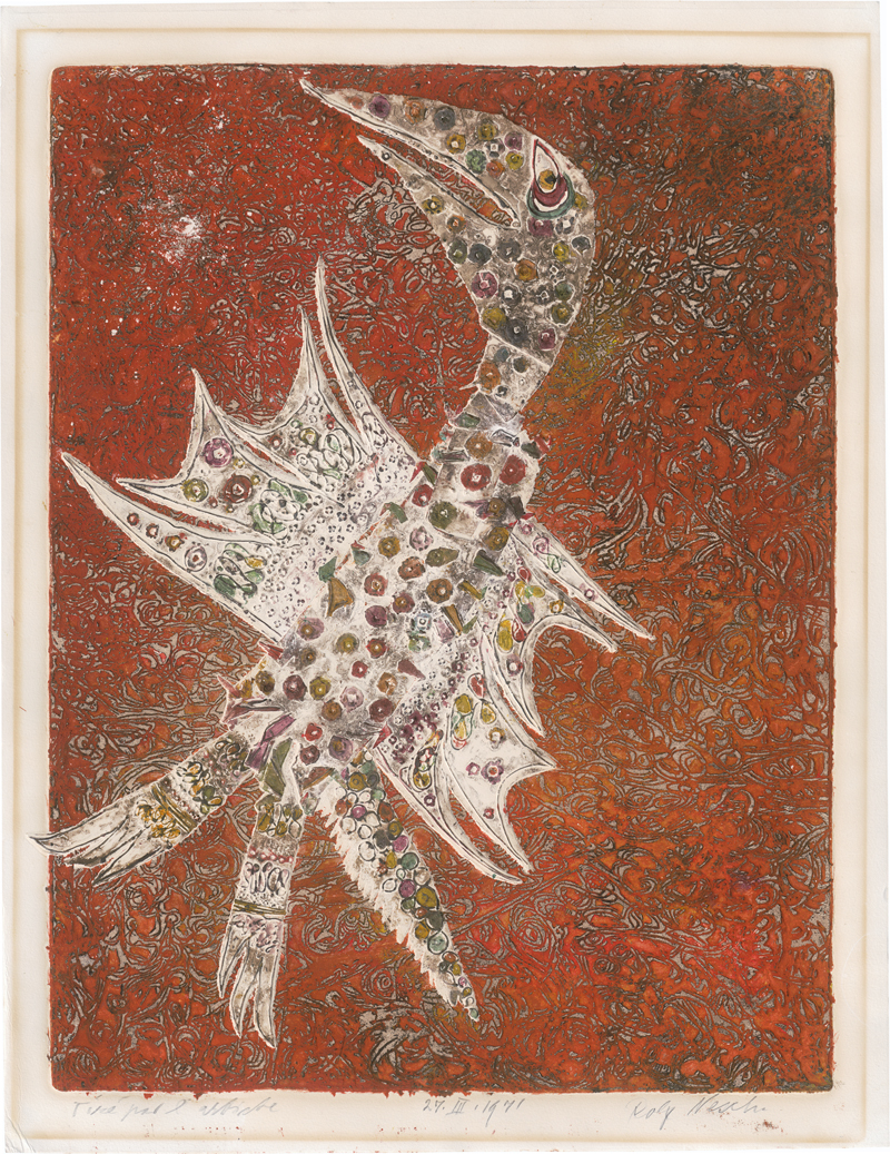 Lot 7142, Auction  126, Nesch, Rolf, Hommage à Dürer