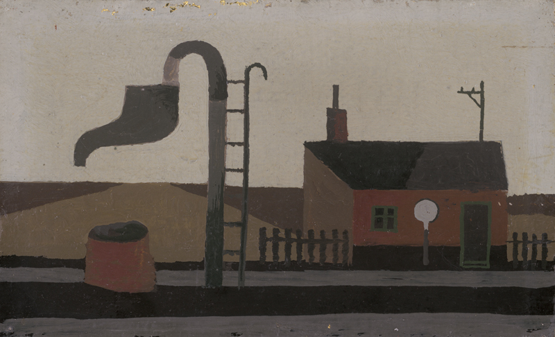 Lot 7162, Auction  126, Beneš, Vlastimil, Bahnstation