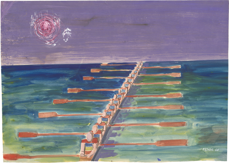 Lot 7177, Auction  126, Ende, Edgar, Die Ruderer