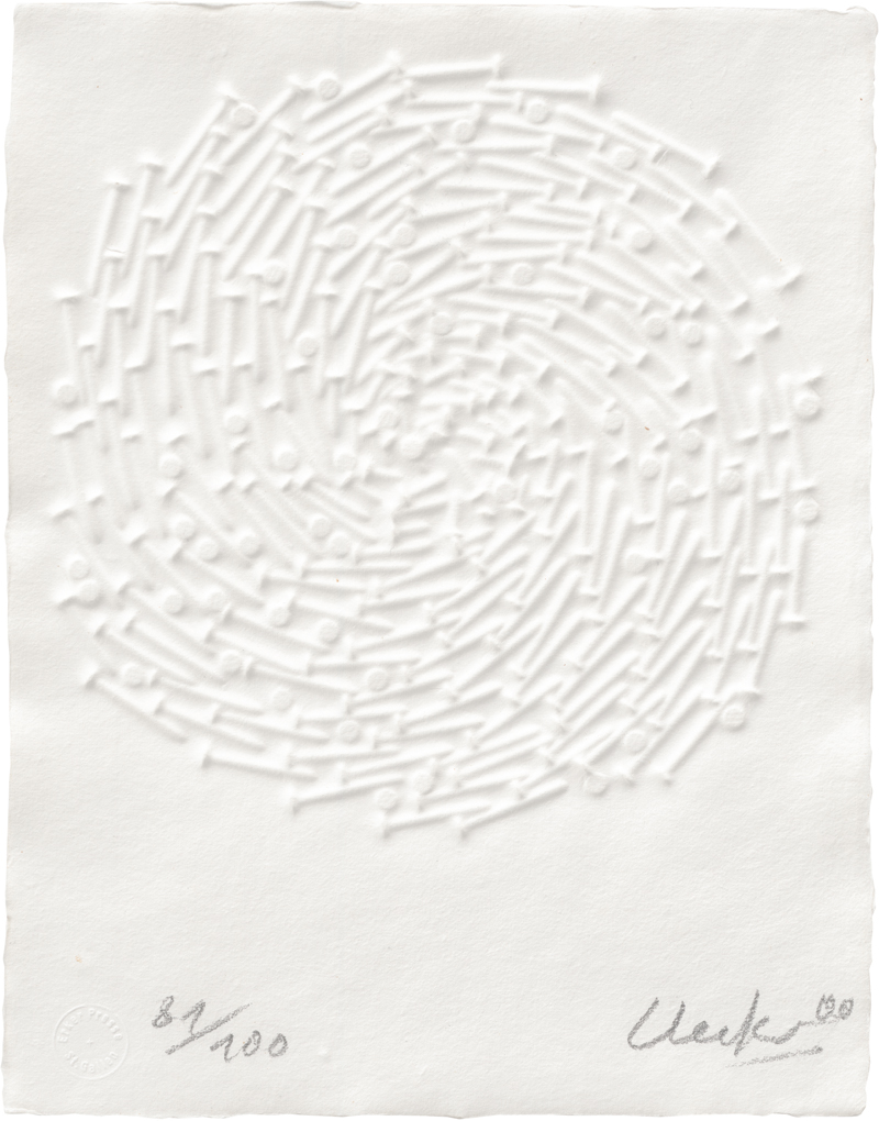 Lot 7192, Auction  126, Uecker, Günther, Ohne Titel