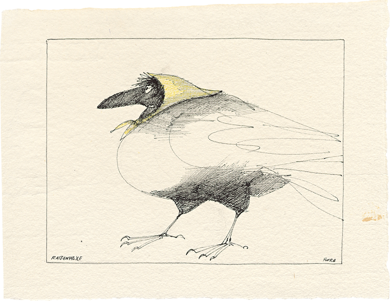 Lot 8098, Auction 126, Flora, Paul, Rabenhexe