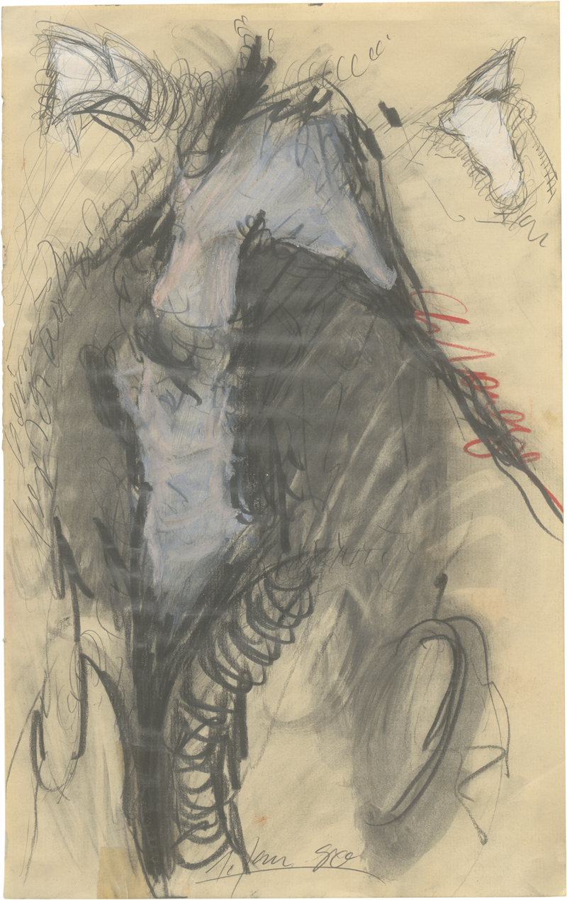 Lot 8208, Auction 126, Neumann, Max, 45 Zeichnungen beim Lesen der Gedichte von Alexander