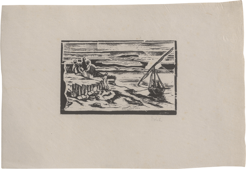 Lot 8217, Auction 126, Orlik, Emil, Feluke am Nilufer