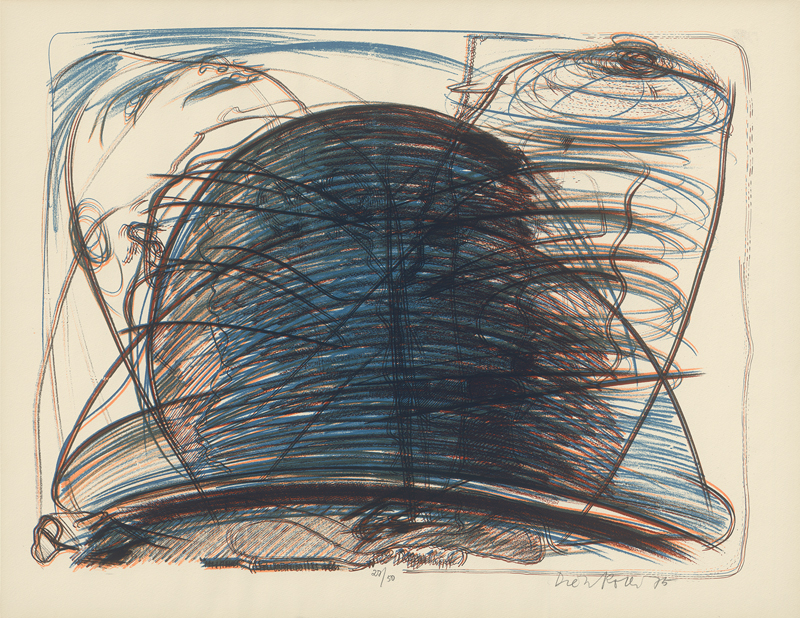 Lot 8247, Auction 126, Roth, Dieter, Selbstbildnis als Doppelkopf