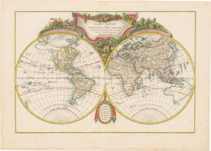 Lot 25, Auction  127, Janvier, Jean Denis, 5 kolorierte Kupferkarten