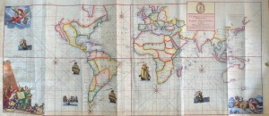 Los 35 - Senex, John - A correct sea chart of the whole world - 2 - thumb