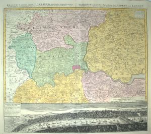 Los 129 - Europa - Konvolut von 9 teils kolorierten Kupferkarten - 6 - thumb