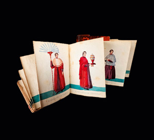 Los 440 - Vatikan - Leporello mit zahlreichen Darstellungen Geistlicher in verschiedenen Kostümen - 2 - thumb