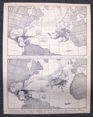 Los 499 - Kley, Heinrich - Atlantropa-Ausstellung Wien 1932. 3 Tafeln mit 5 Darstellungen - 1 - thumb