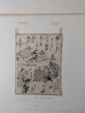 Los 621 - Japanische Buchholzschnitte - Sammlung von 9 Holzschnitt-Albumblättern - 4 - thumb