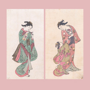Lot 651, Auction  127, Sukenobu, Nishikawa, Ehon no bijin no Asakayama