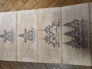 Los 1061 - Parabaik - 3 birmanische (burmesische) Leporellos mit Illustrationen in Federzeichnung und Text - 4 - thumb