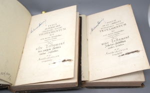 Los 1221 - Bilderbibel - Das alte Testament des ewigen Gottes unsers Schöpfers in 91 Kupferbildern vorgestelle - 5 - thumb