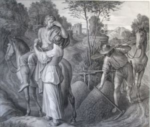 Los 2148 - Schnorr von Carolsfeld, Julius - Sechs Bilder aus Ariosto's Rasendem Roland - 3 - thumb