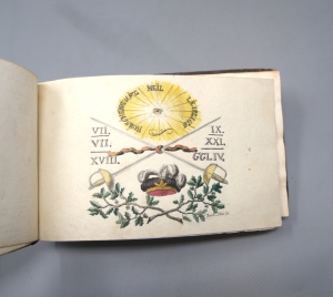 Los 2537 - Stammbuch - des Carl Felix Colberg aus Berlin 1812-1814 + Beigabe - 1 - thumb