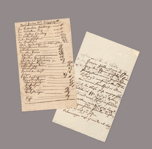 Lot 2641, Auction  127, Milder-Hauptmann, Anna, Brief an Henriette Solger in Dresden. 1836