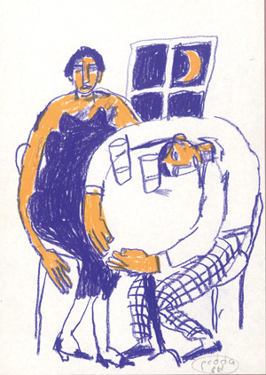 Lot 3030, Auction  127, Benn, Gottfried und Borowski, Peter - Illustr., Nachtcafé