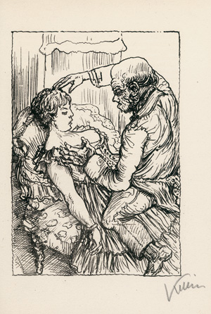 Lot 3195, Auction  127, Wedekind, Frank und Kubin, Alfred - Illustr., Der greise Freier