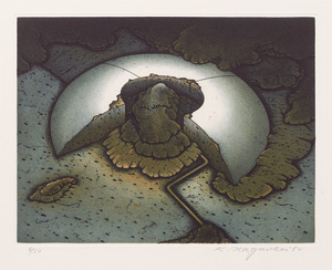 Lot 3246, Auction  127, Nagaoka, Kunito, Asama. Berlin, Marina Dinkler, 1981. - Mit 5 Radierungen und 6 Fotografien. 50 Exemplare