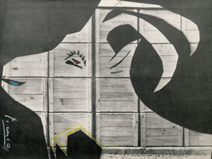 Lot 3265, Auction  127, Picasso, Pablo, Signierte Tafel aus "Diurnes. Décupages et photographies"