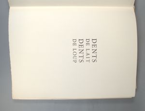 Los 3341 - Pichette, Henri und Villon, Jacques - Illustr. - Dents de Lait Dents de Loup - 2 - thumb