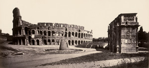 Lot 4008, Auction  127, Anderson, James, Views of the Colosseum, Rome; Arch of Constantine, Rome
