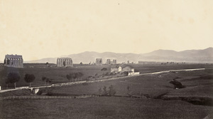 Lot 4012, Auction  127, Anderson, James and Unknown, Panoramic view of Roman Campagna to the Alban Hills, etc.
