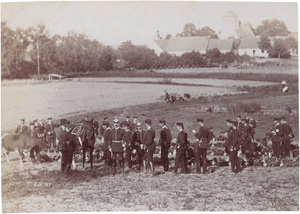 Lot 4013, Auction  127, Anschütz, Ottomar, Imperial Military Maneuvers at Müncheberg / State visit of Umberto I to Berlin 