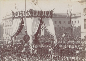 Los 4013 - Anschütz, Ottomar - Imperial Military Maneuvers at Müncheberg / State visit of Umberto I to Berlin  - 1 - thumb