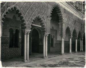 Lot 4029, Auction  127, Braun et Cie., View of the Alcázar, Sevilla